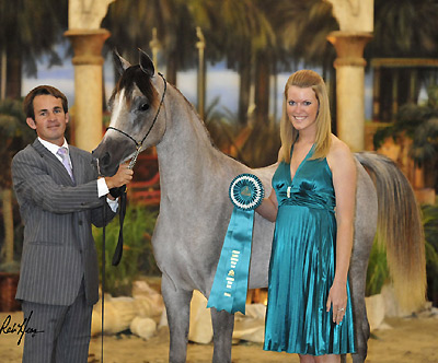 David Botha with Amal Al Badia at the 2009 Egyptian Event